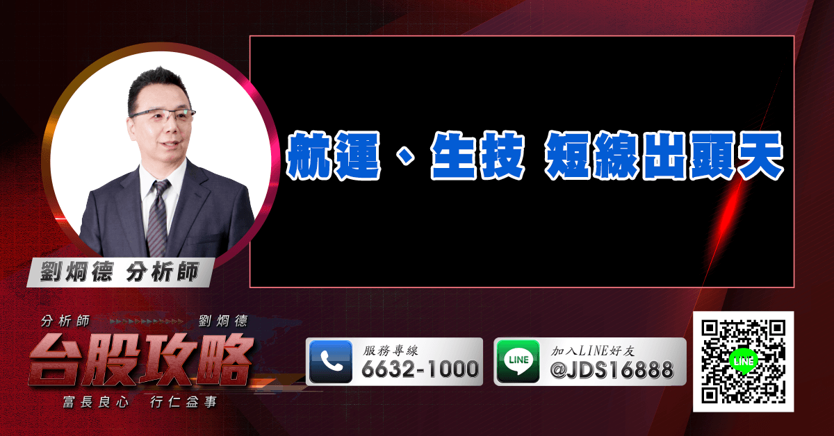 航運、生技 短線出頭天 (圖)